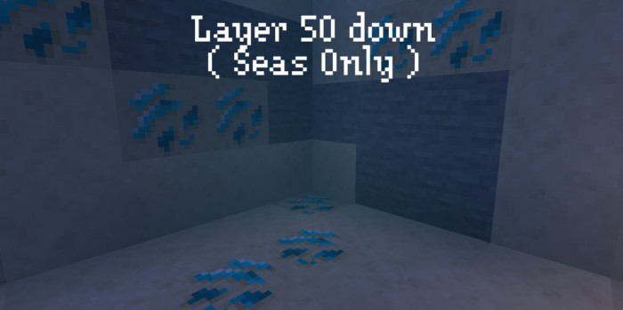Aquamarine ore in Minecraft