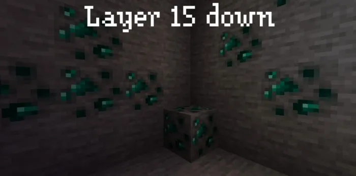 Malachite ore in Minecraft