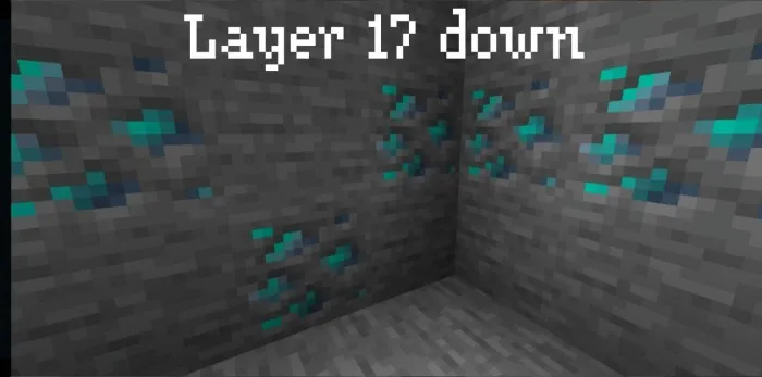 Platinum ore in Minecraft