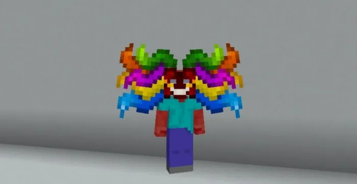 Type of mask on the player