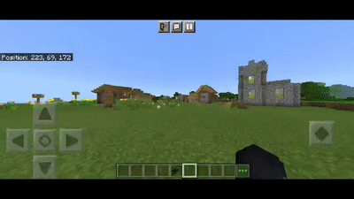 Sniper rifle in Minecraft from the first person