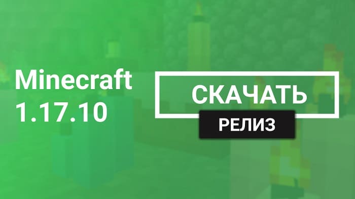 Майнкрафт ПЕ 1.17.10 [Полная версия]