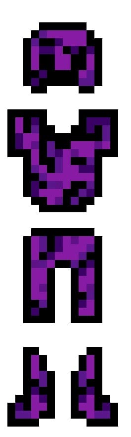 Obsidian armor