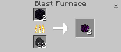 Compact obsidian ore