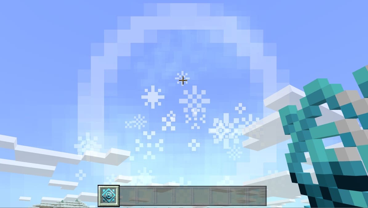 Ледяной Кристалл в Minecraft