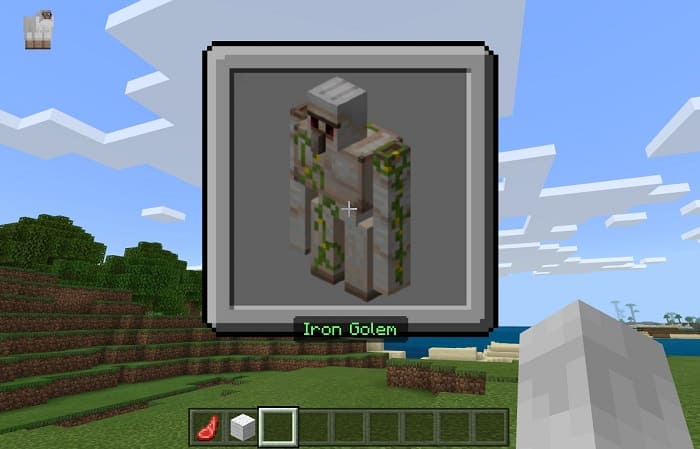 Turn into an iron golem