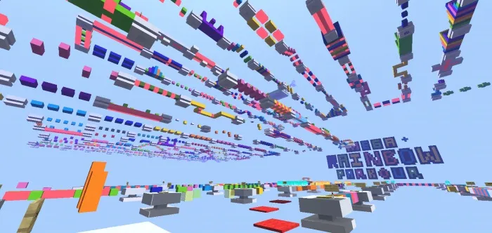 Map: Mega Rainbow Parkour