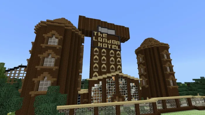 London Hotel in Minecraft
