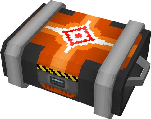 A box of ammunition in Minecraft