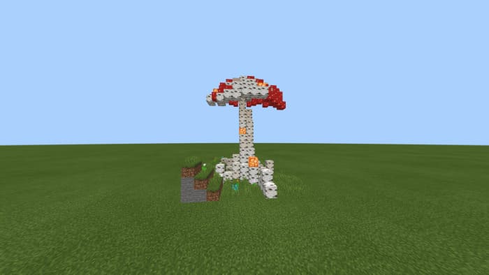 Большое грибное дерево