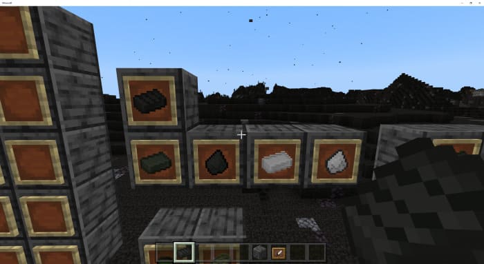 Items from the Lord of the Rings in Minecraft