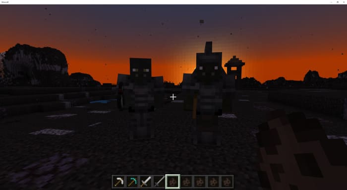 Black Uruk in Minecraft