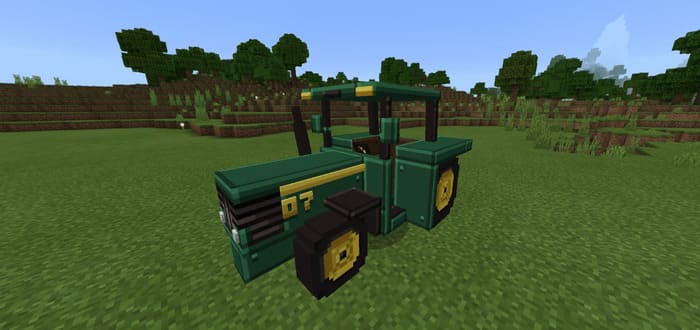 Tractor in Minecraft