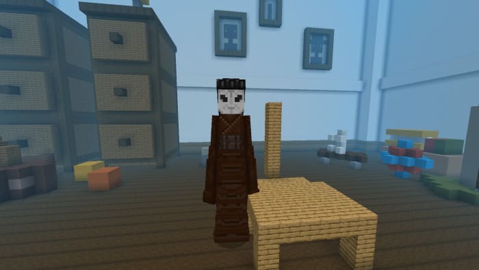 Lady in Minecraft