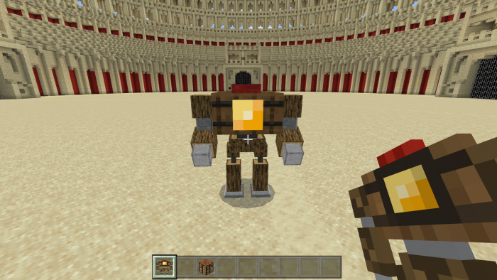 Type of golem machine in Minecraft