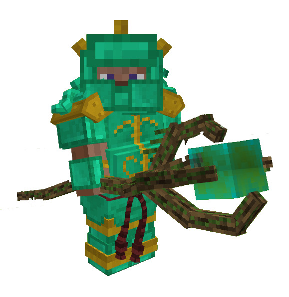 Jade armor on player