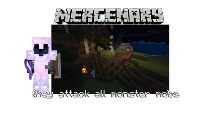 Mercenaries in Minecraft
