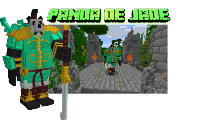 Jade Panda in Minecraft