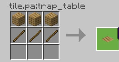 Board trap recipe