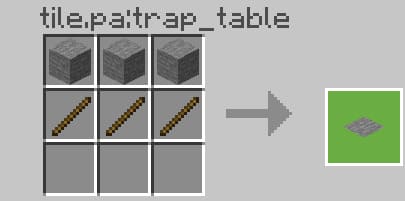 Stone trap recipe