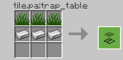 Trap block recipe