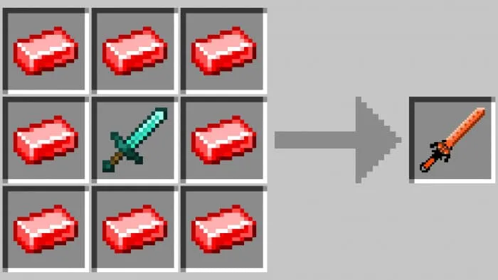 Fire sword recipe