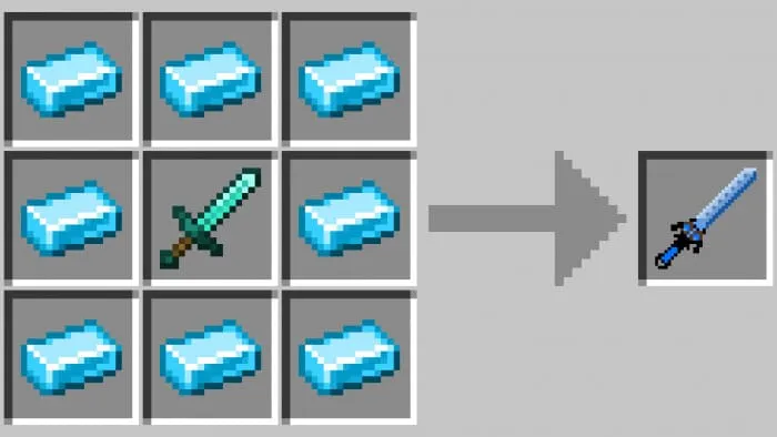 Water sword recipe