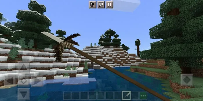 Type of spear in the game