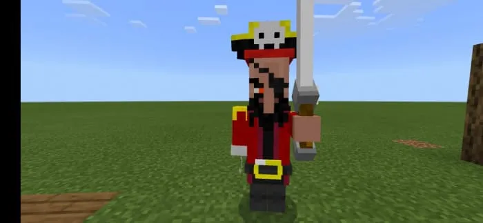 Captain White Pearl in Minecraft
