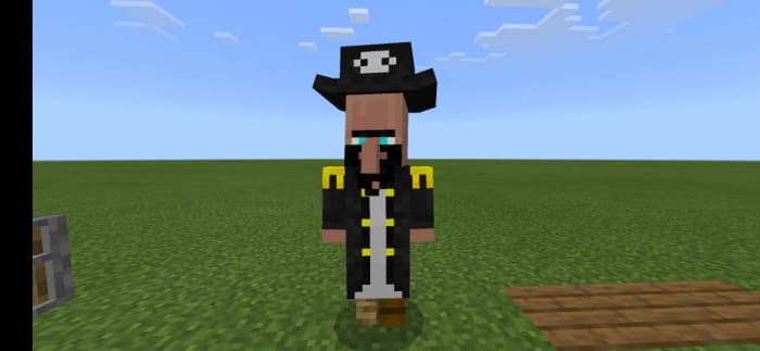 Blackbeard in Minecraft