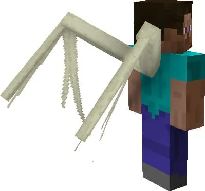 Bone Dragon Wings in Minecraft