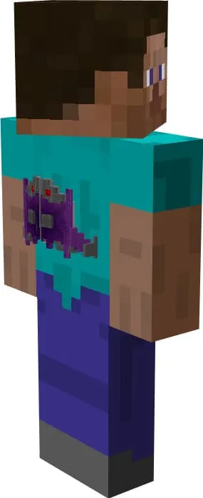 Green goblin glider in Minecraft