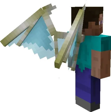 Demonic wings in Minecraft