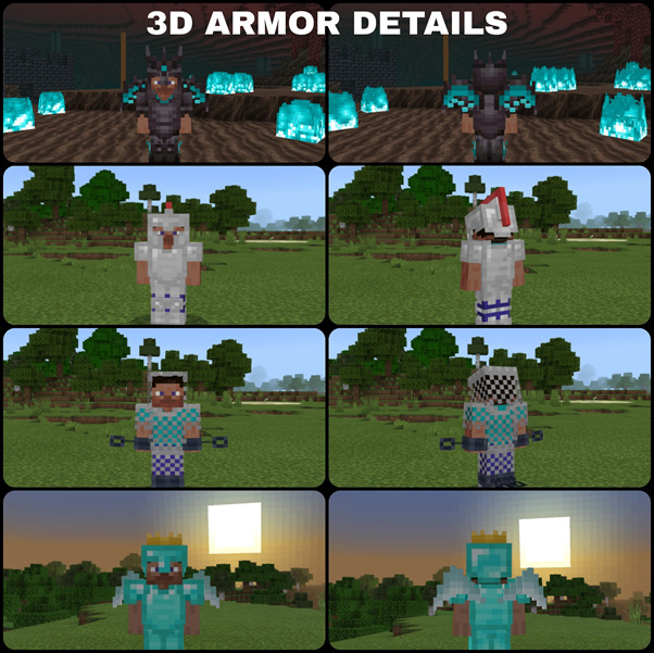 A new type of armor in Minecraft