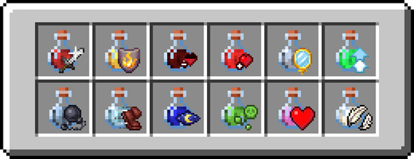 Updated potion icons