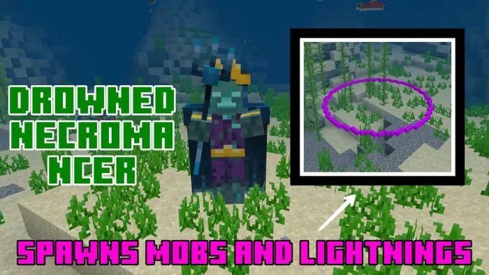 Boss Drowned in Minecraft