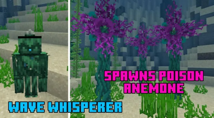 Mob Whisper of waters in Minecraft