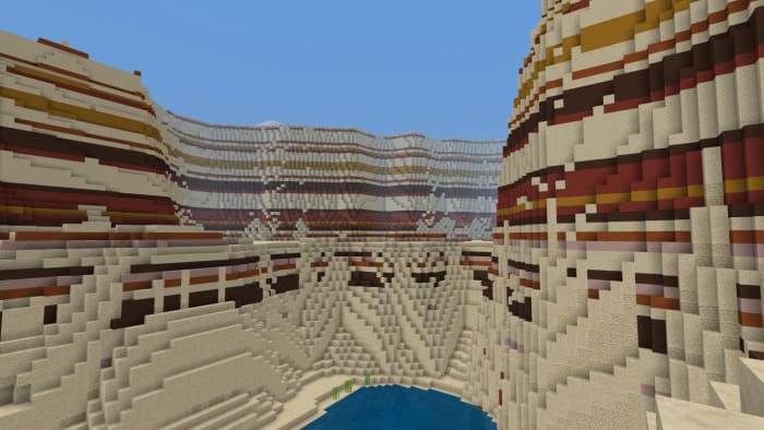 Canyon in Minecraft