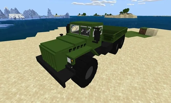 Ural 4320 with open body