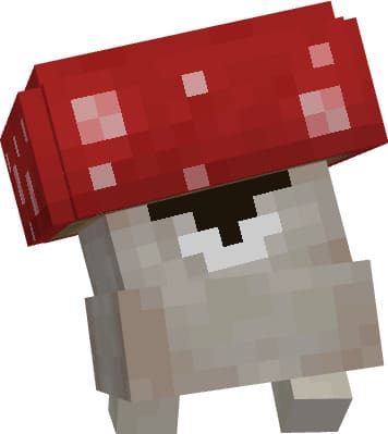 Red mushroom mob in Minecraft