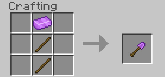 Enderite shovel