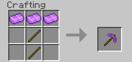 Enderite Pickaxe