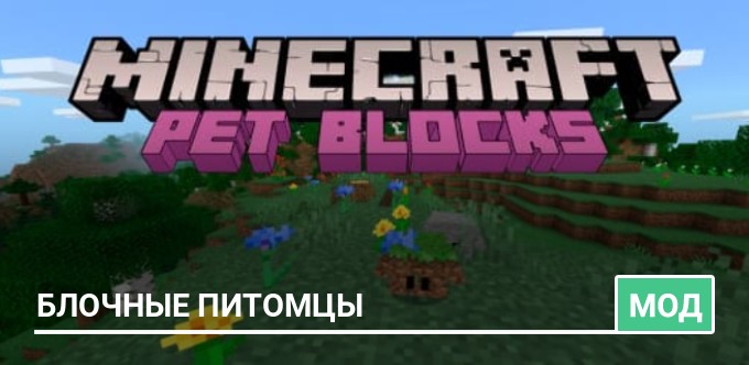 Mod: Pet Blocks 1.16+