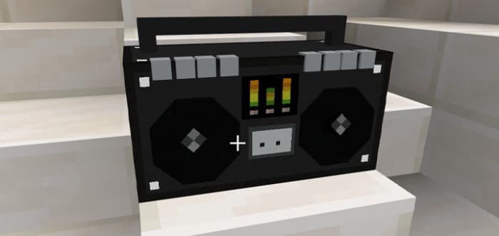 Boombox in Minecraft