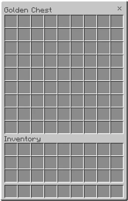 Golden Chest Inventory