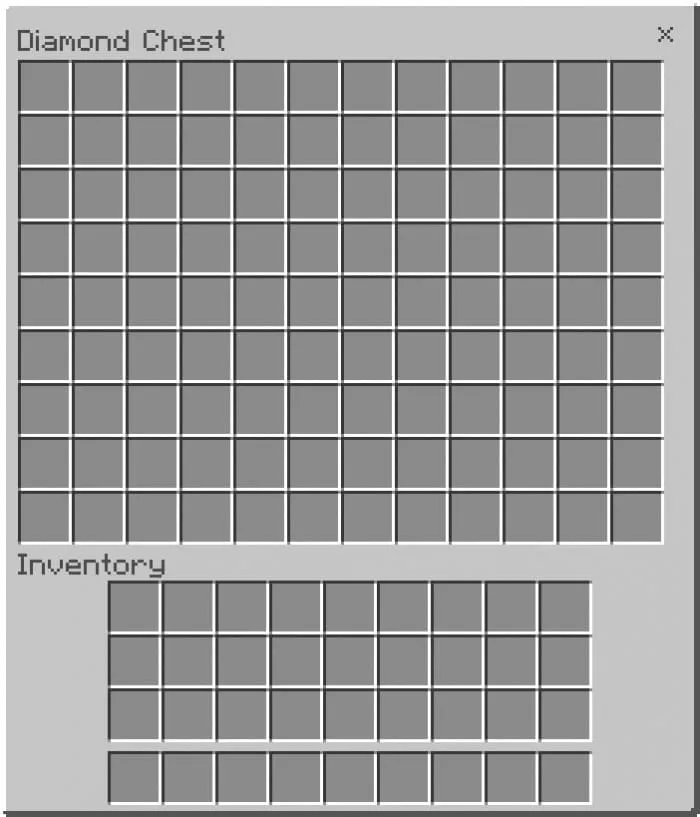 Diamond Inventory chest