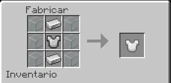 Crafting Invisible Iron Chestplate