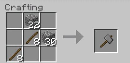 Crafting a Stone hammer