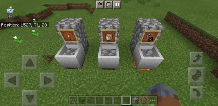 Using the Crucible in Minecraft