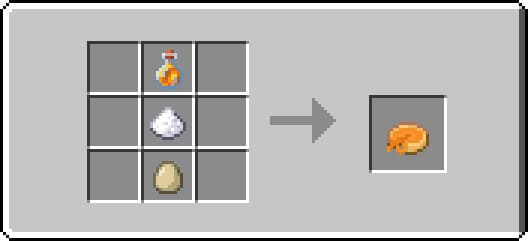 Crafting a cake with honey in Minecraft